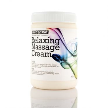 Crema para masaje profesional Mad Form Relaxing Cream Frutal 1 l