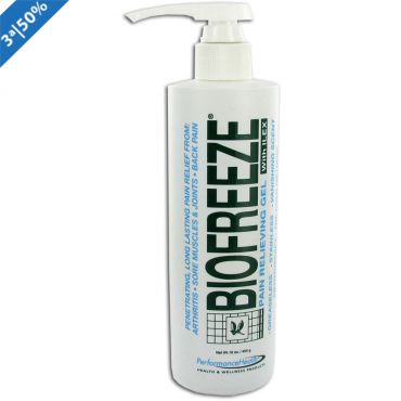 Pack 3 unidades Gel de crioterapia Biofreeze 480 gr 3ª al 50%