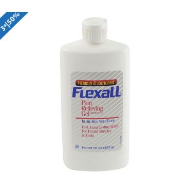 Pack 3 unidades Gel para el dolor Flexall 480 gr 3ª al 50%