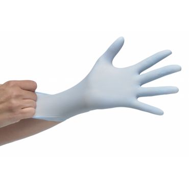 Guantes de Nitrilo sin polvo  (100 unidades/caja)
