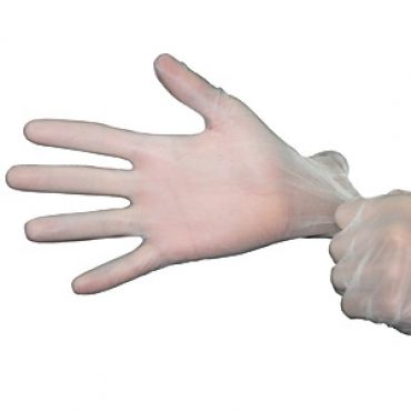 GUANTES VINILO CON POLVO 