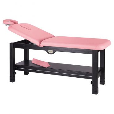 Camilla fija madera wengué 2 cuerpos C3240W