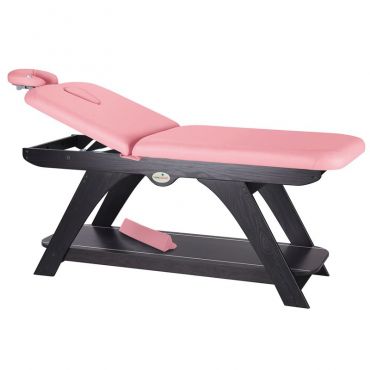Camilla fija madera wengué 2 cuerpos C3250W