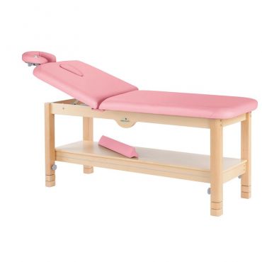 Camilla fija madera natural 2 cuerpos C3260