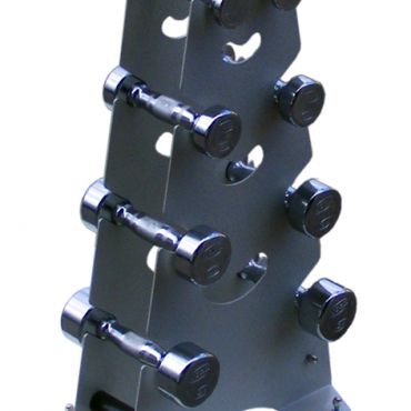 Juego de Mancuernas de 1 a 4 kg con Soporte metálico