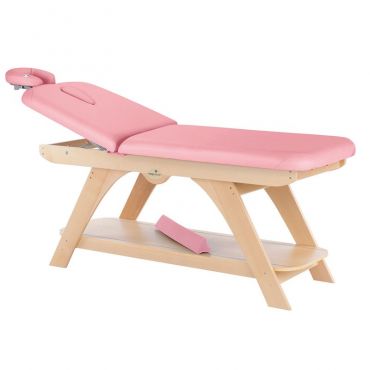 Camilla fija madera natural 2 cuerpos C3270