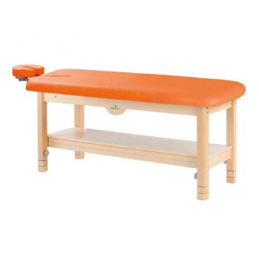 Camilla fija madera natural C3261
