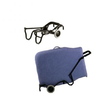 Carrito plegable para el transporte de camillas plegables