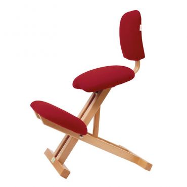 Silla plegable con arrodilladero y respaldo S2105
