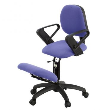 Sillón con arrodilladero fijo, respaldo y brazos S2606