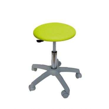 Taburete circular con ruedas S2611