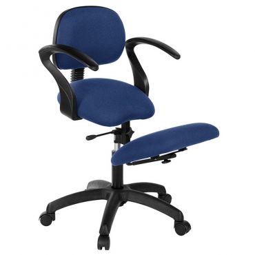 Silla con arrodilladero regulable, respaldo y brazos S2703