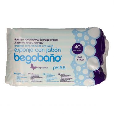 Esponja jabonosa 40unidades