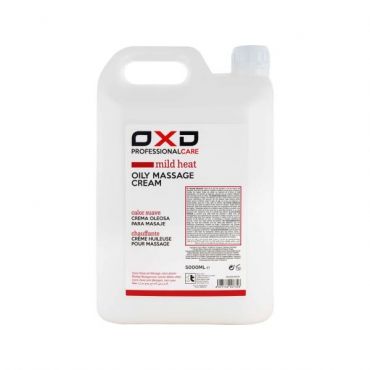 Crema oleosa para masaje calor suave OXD 5000 ml + dispensador 