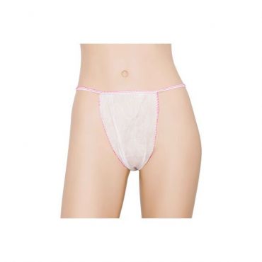 Tanga mujer mini polipropileno blanco 