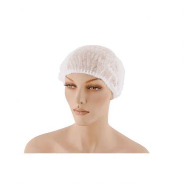 Gorro recogepelo plegado non-woven 