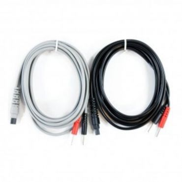 Set de 2 cables para estimuladores Cefar 