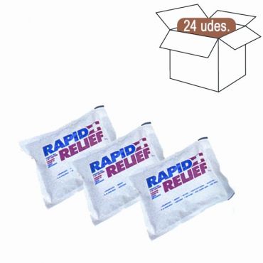 Compresas frio y calor reutilizables Rapid Relief Blancas - 10 x 15 cm